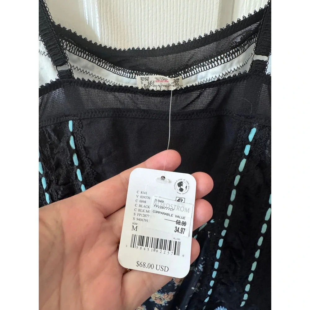 NWT Free‎ People Sara Corset Bodysuit Size Medium